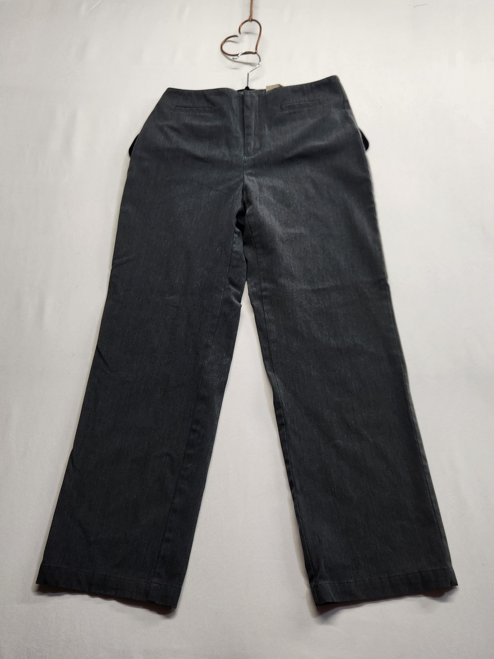 ⭐️Vintage Y2K Dockers 90s Corporate Chic Stretch Gray Trousers Pants 4P